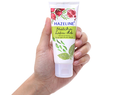Sữa rửa mặt Hazeline Matcha - Lựu đỏ