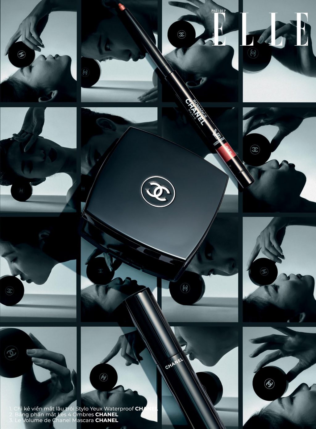 trang điểm sản phẩm của Chanel